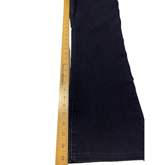 NYJD Women's Lift Tuck Technology Dark Wash Bootcut Pocket Detail Size 12 - Picture 14 of 16